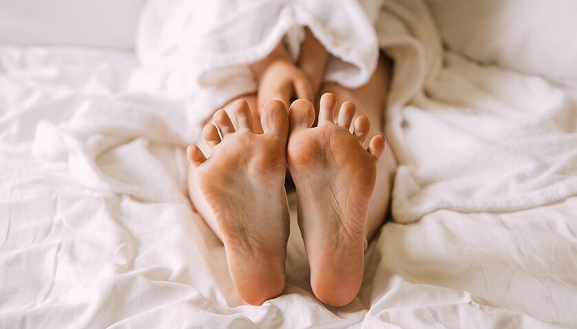 Fungal infections most commonly affect the feet